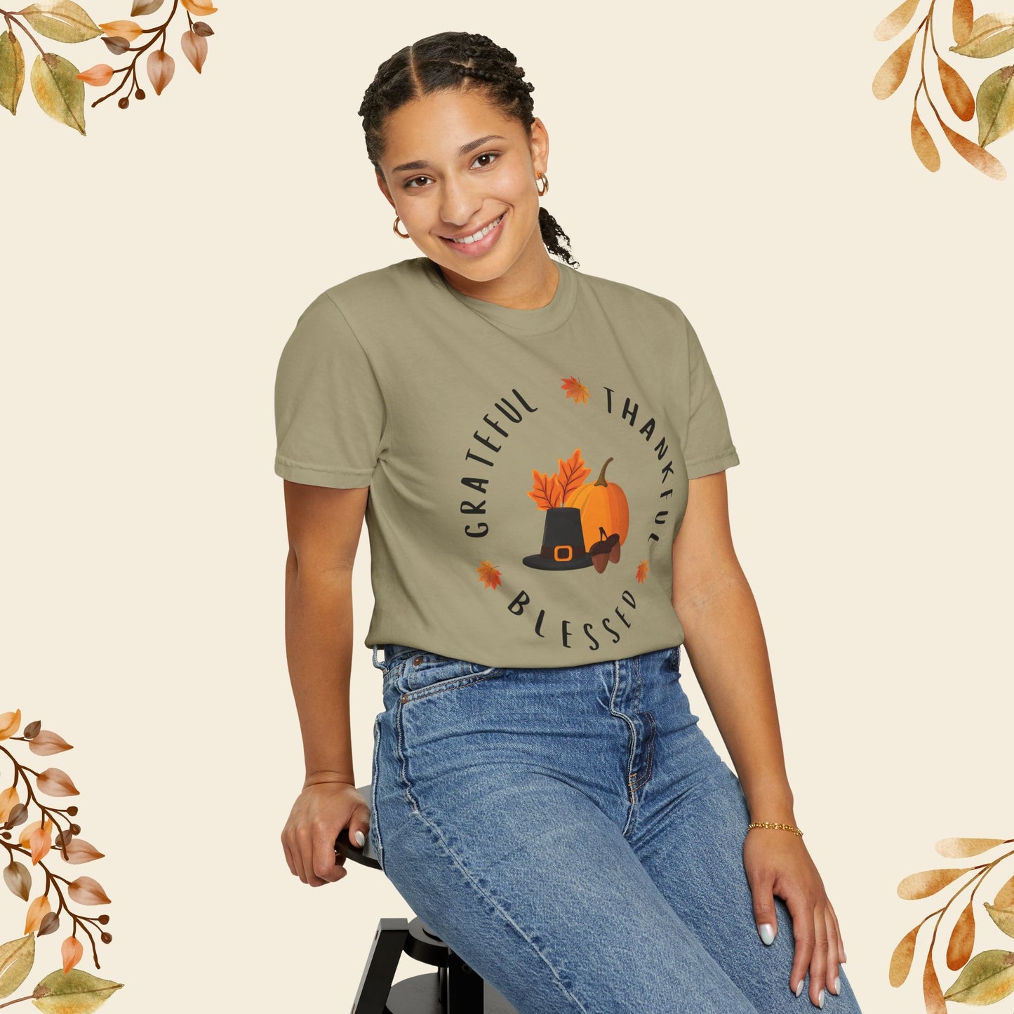 Grateful-Thankful-Blessed T-shirt