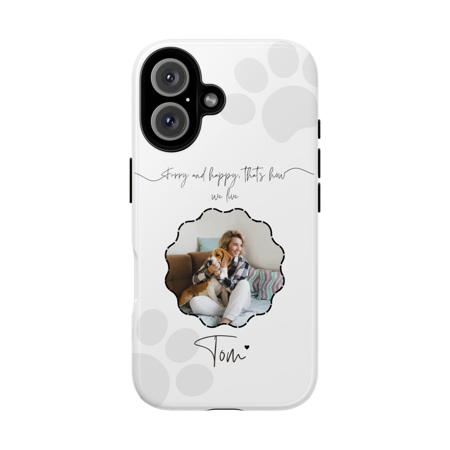 Personalized Name+Photo Phone Case