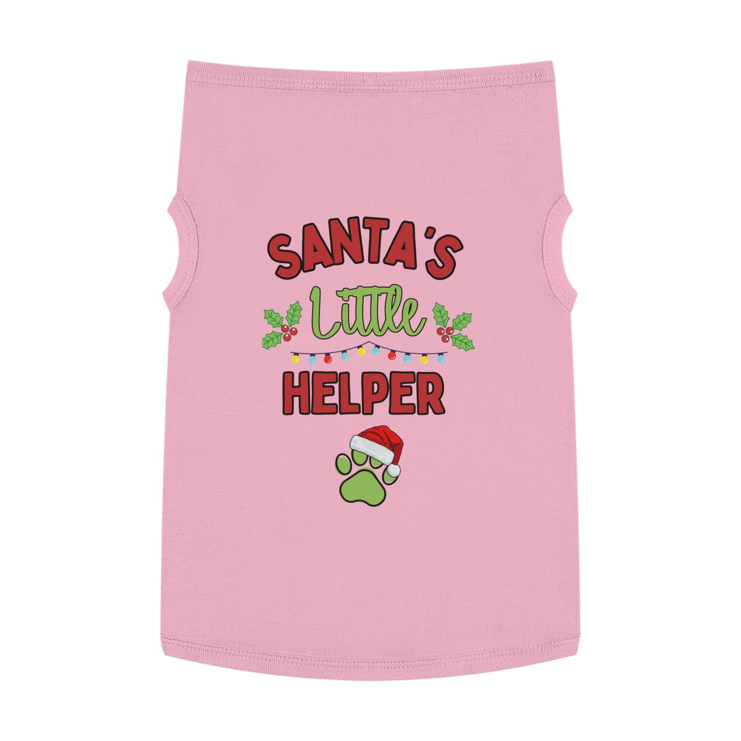 Santa's Little Helper Tank Top