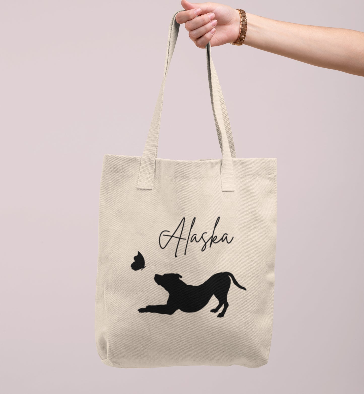 Personalized Name Tote Bag