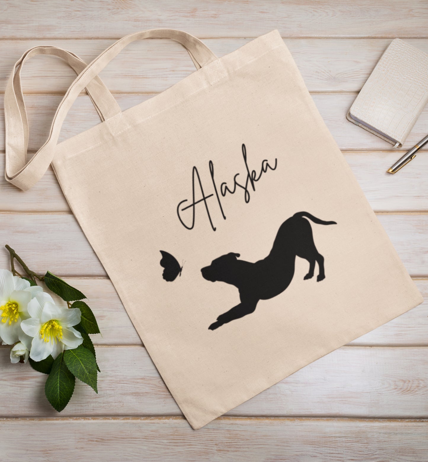 Personalized Name Tote Bag