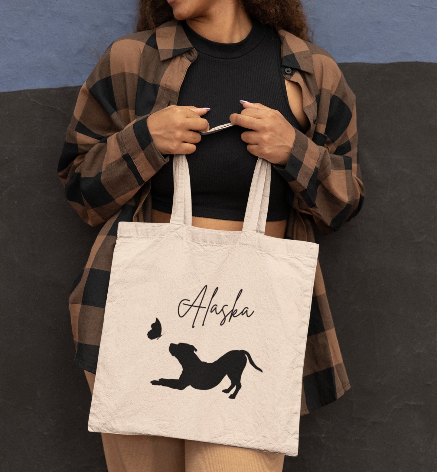 Personalized Name Tote Bag