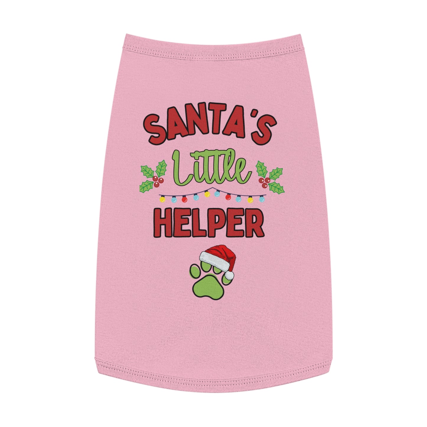 Santa's Little Helper Tank Top
