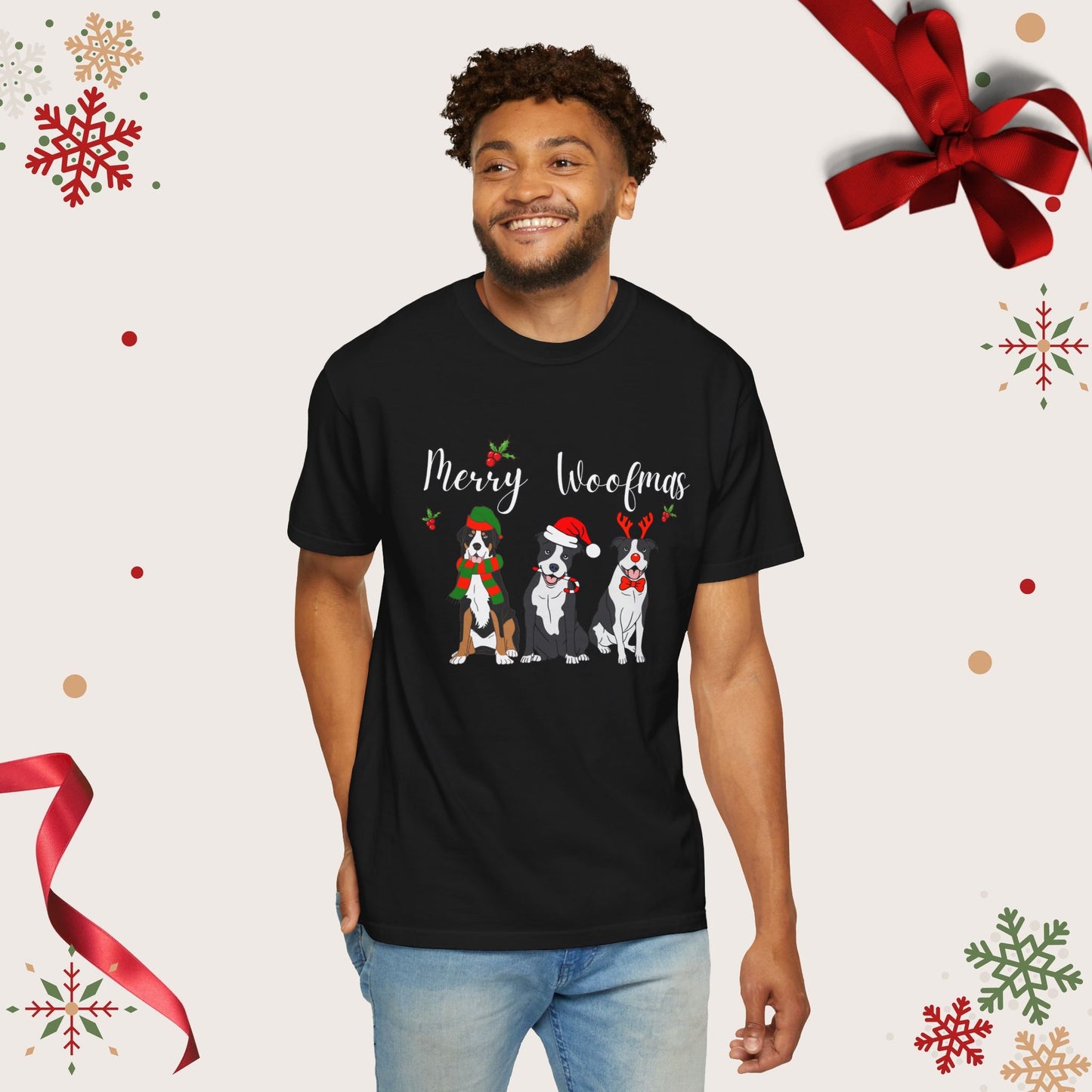 Merry Woofmas T-shirt