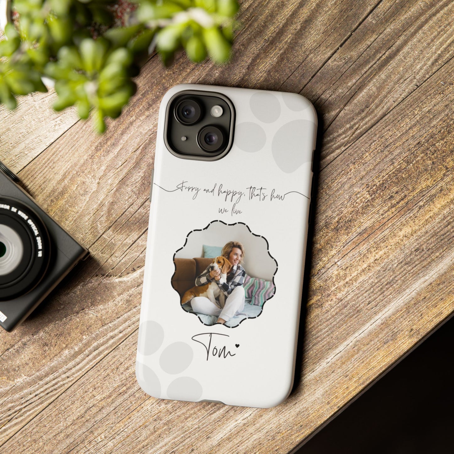 Personalized Name+Photo Phone Case