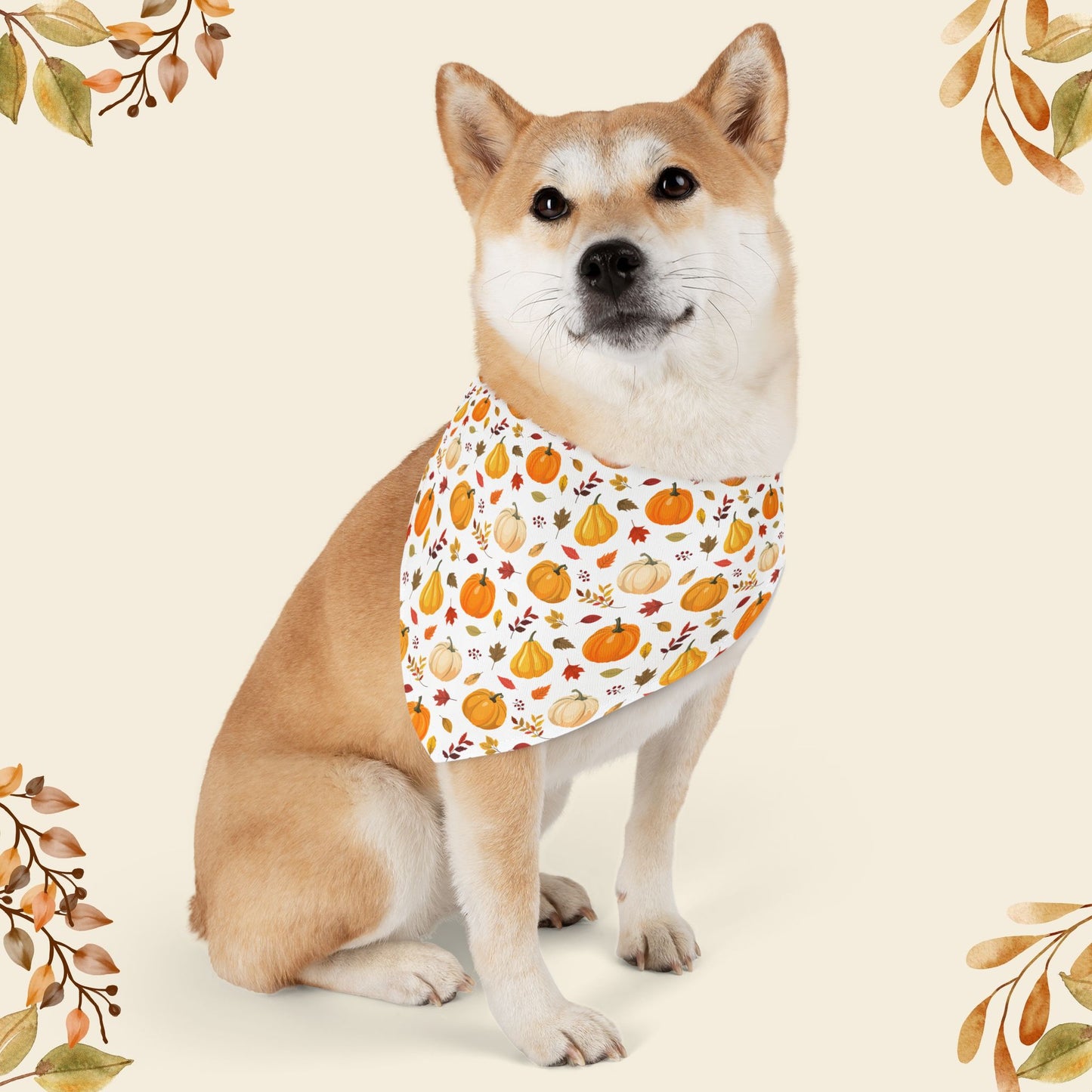 Happy Thanksviging Pet Bandana Collar