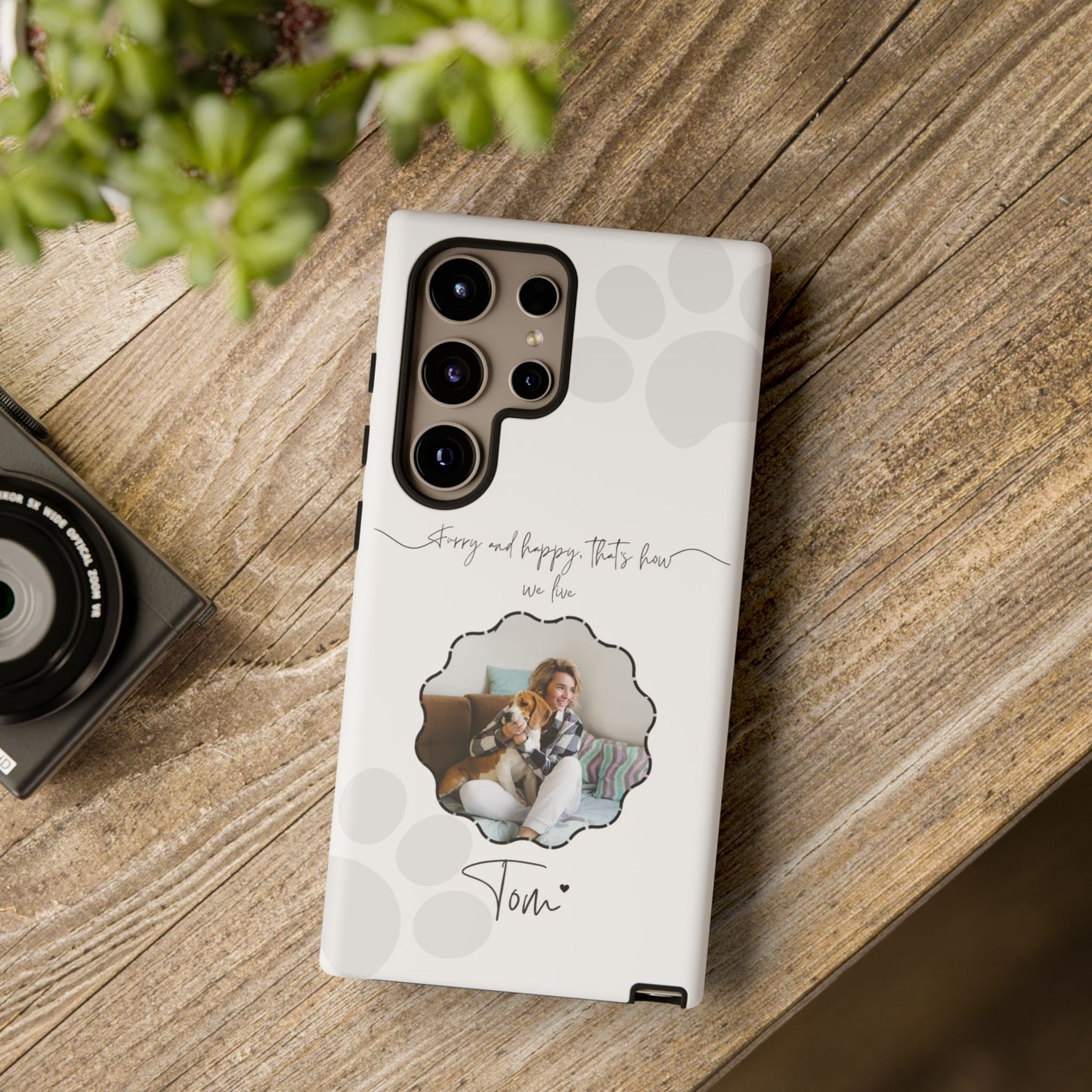 Personalized Name+Photo Phone Case