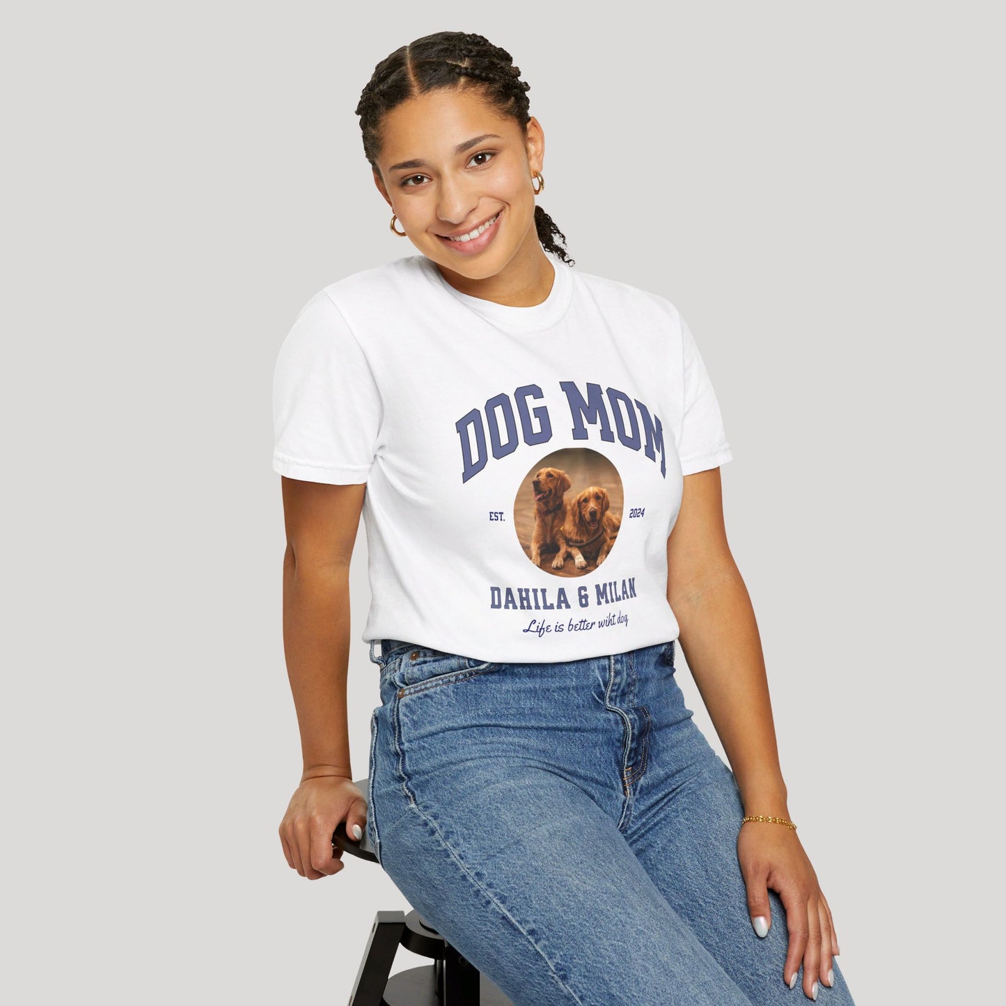Personalized Name+Photo T-shirt