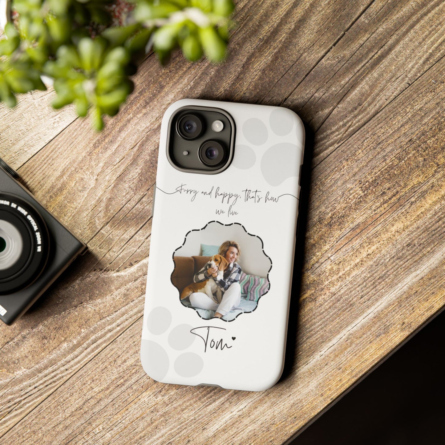 Personalized Name+Photo Phone Case