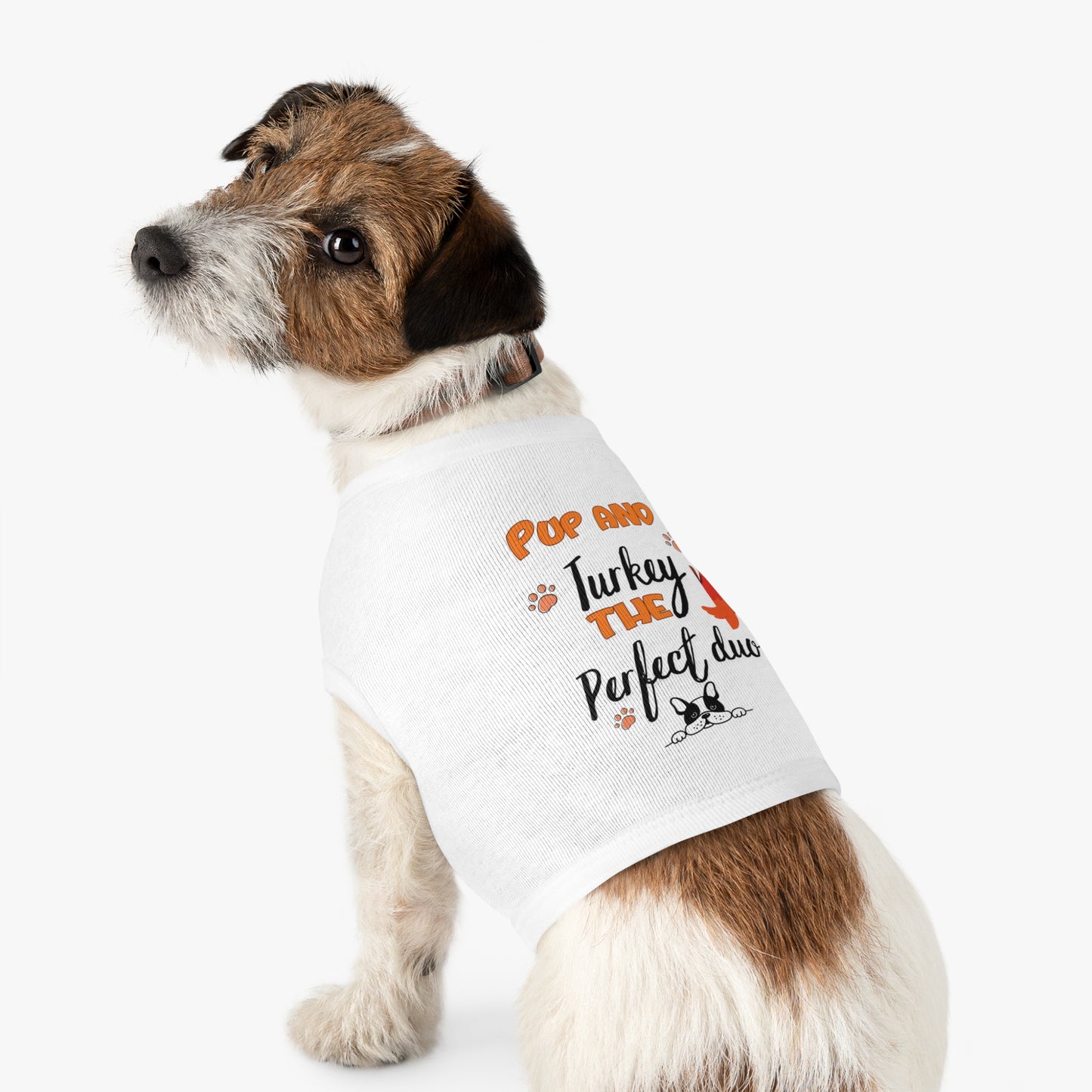 Pup And Turkey Pet Tank Top