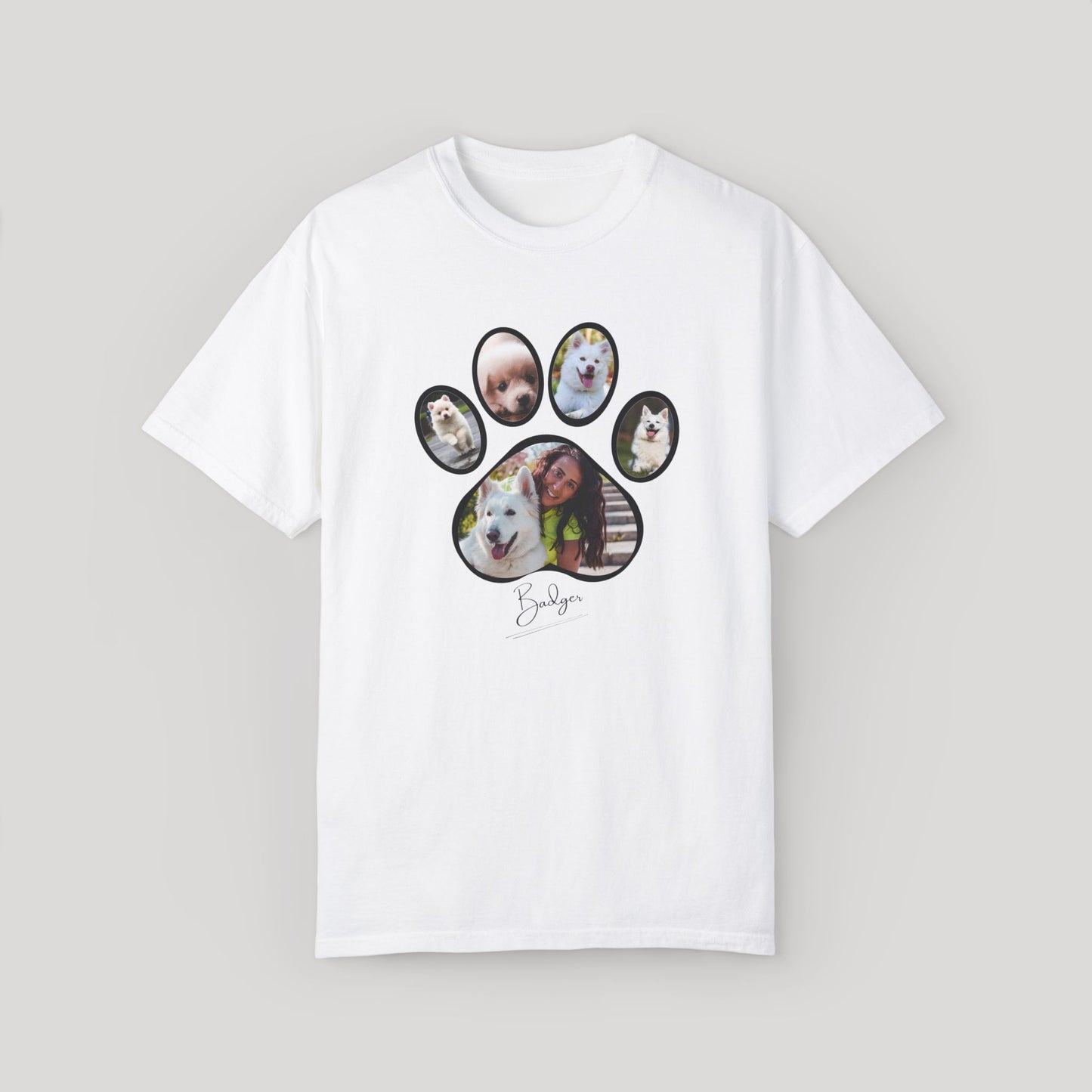 Personalized Name+Photos (5) T-shirt