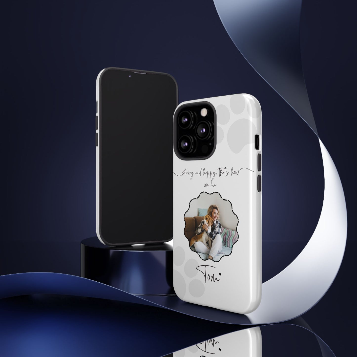 Personalized Name+Photo Phone Case