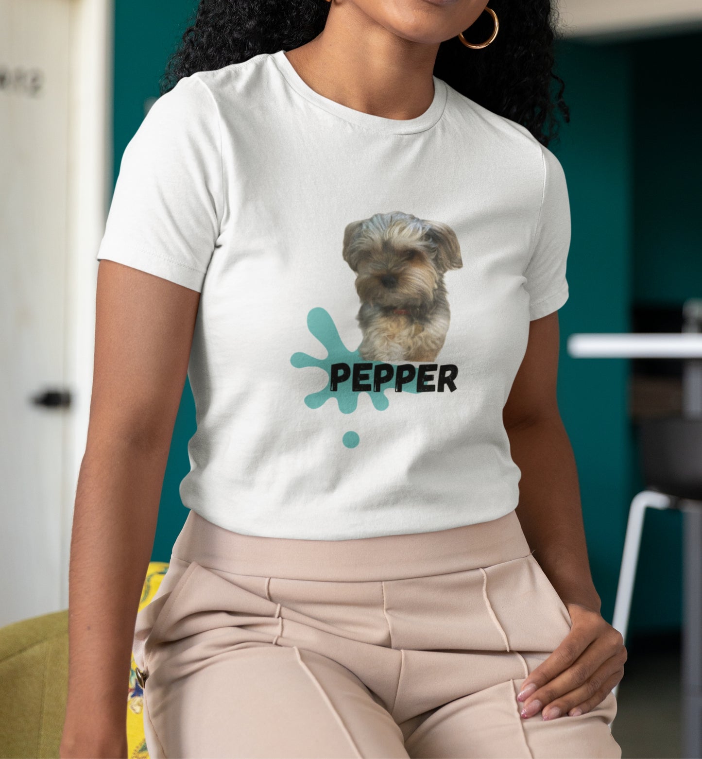 Personalized Name+Photo T-shirt
