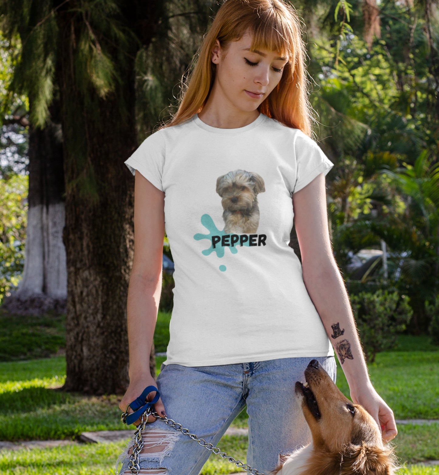 Personalized Name+Photo T-shirt