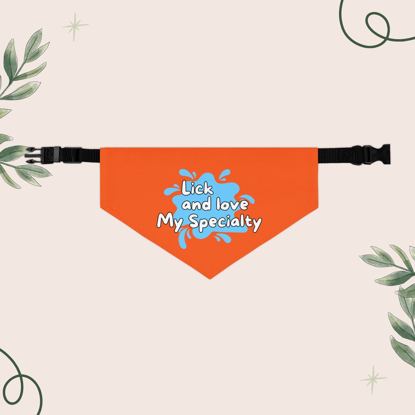Lick And Love Bandana Collar