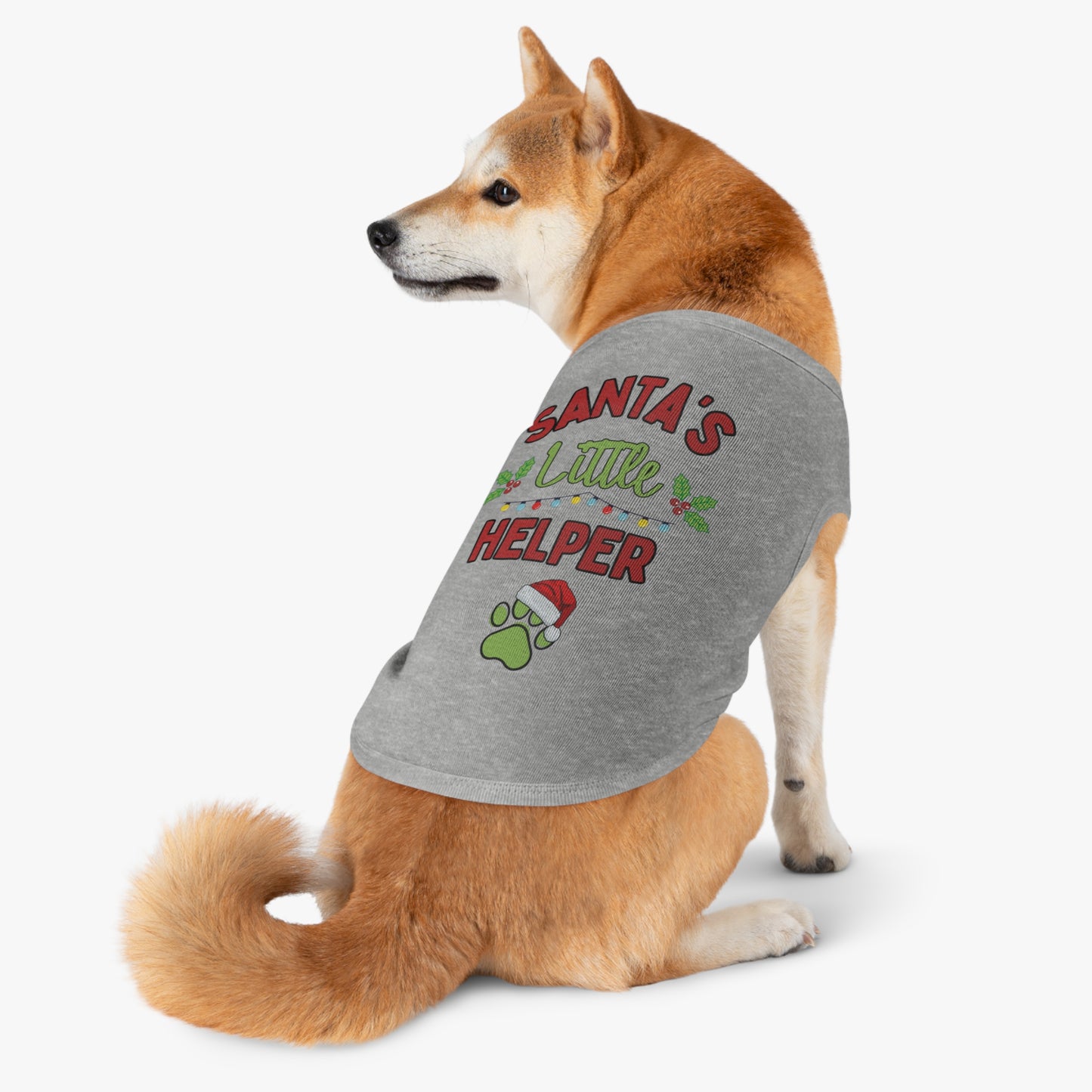 Santa's Little Helper Tank Top