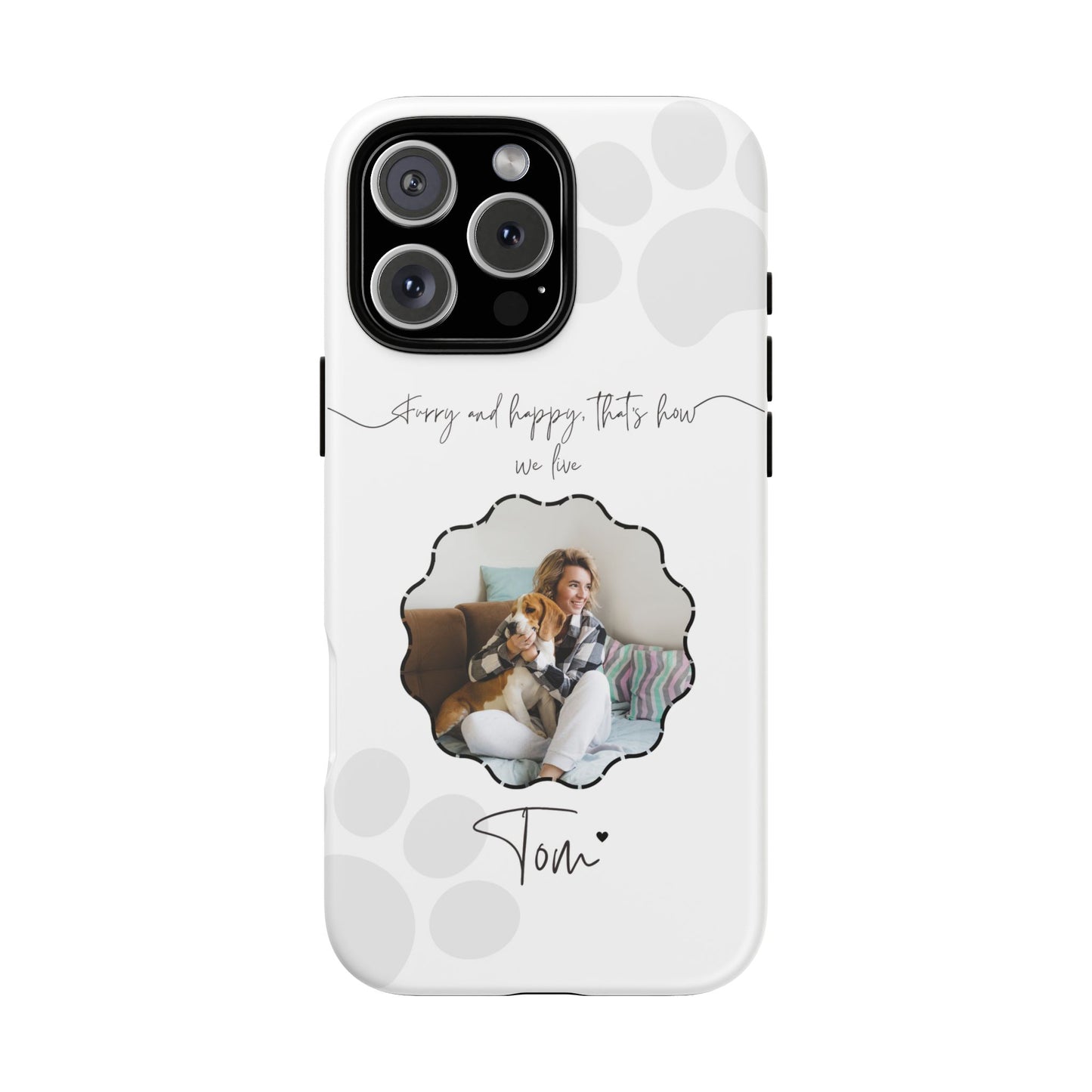 Personalized Name+Photo Phone Case
