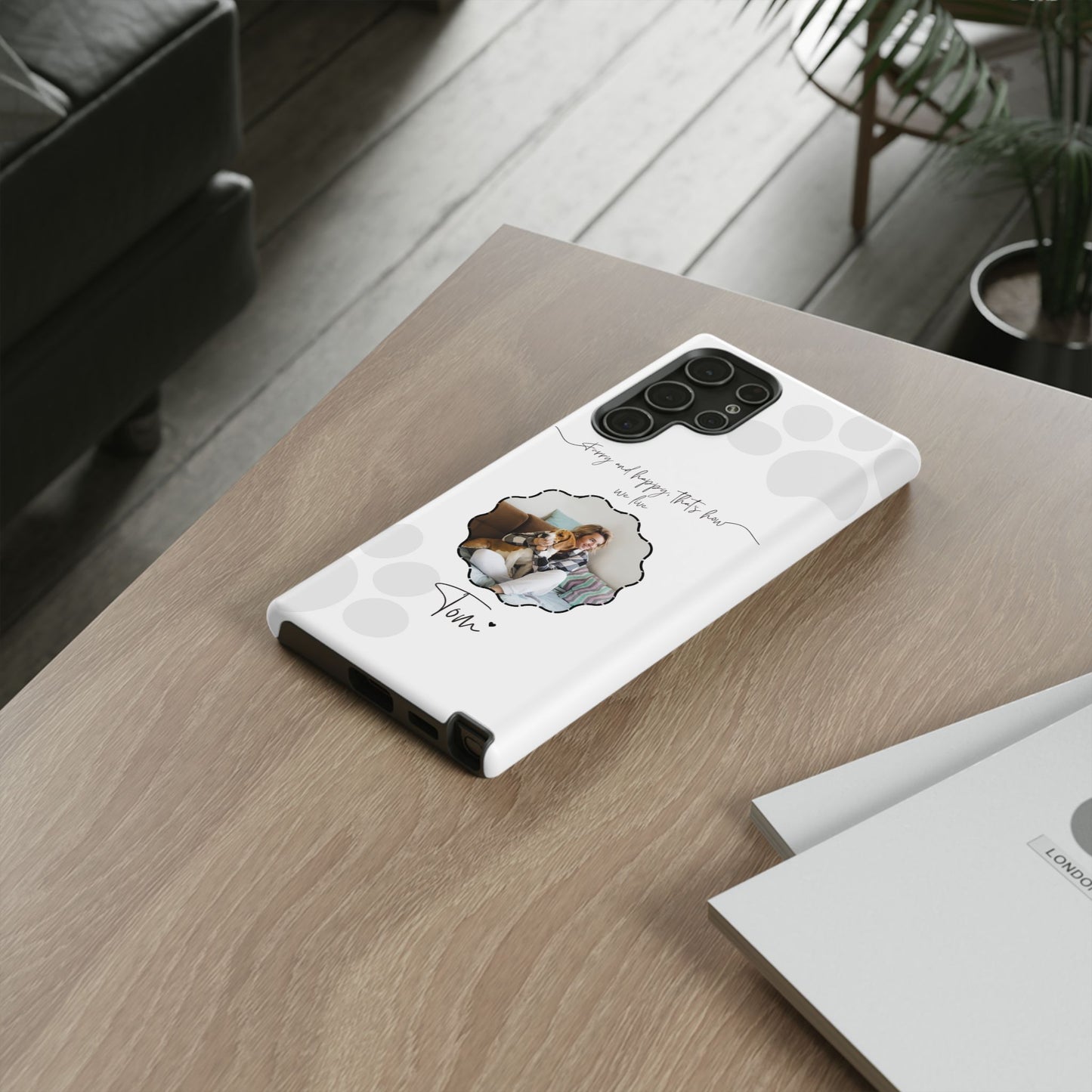 Personalized Name+Photo Phone Case