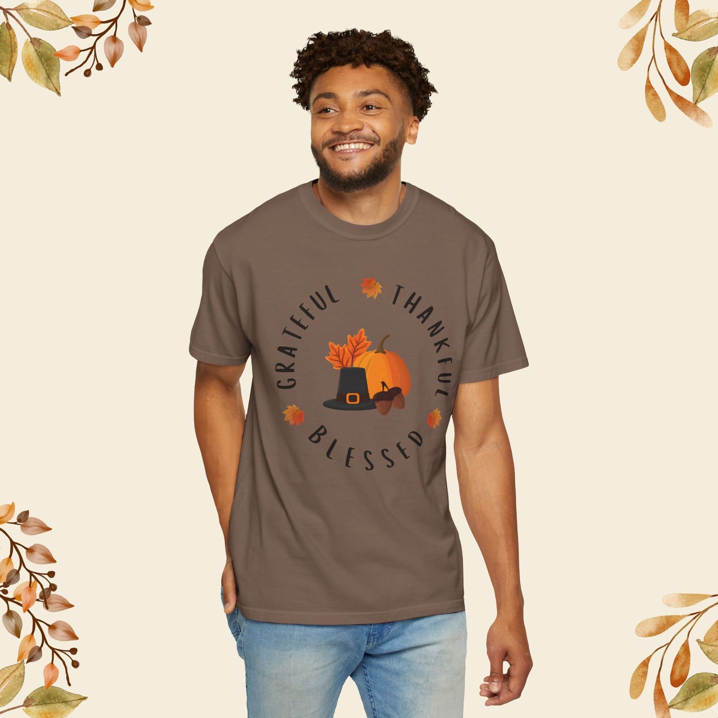 Grateful-Thankful-Blessed T-shirt