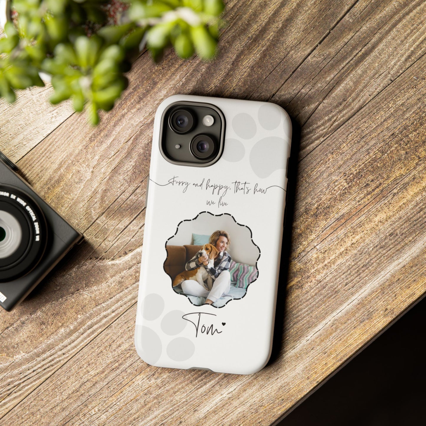 Personalized Name+Photo Phone Case