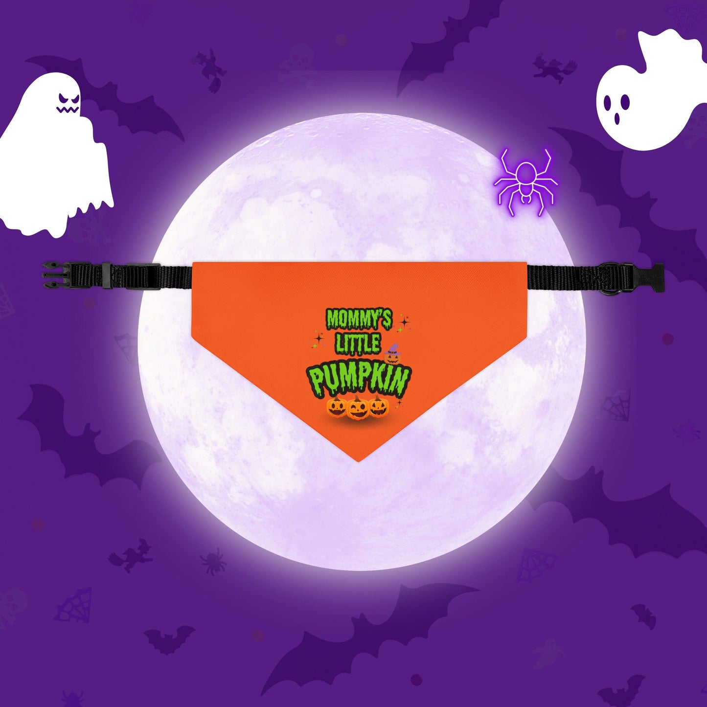 Pumpkin Bandana Collar