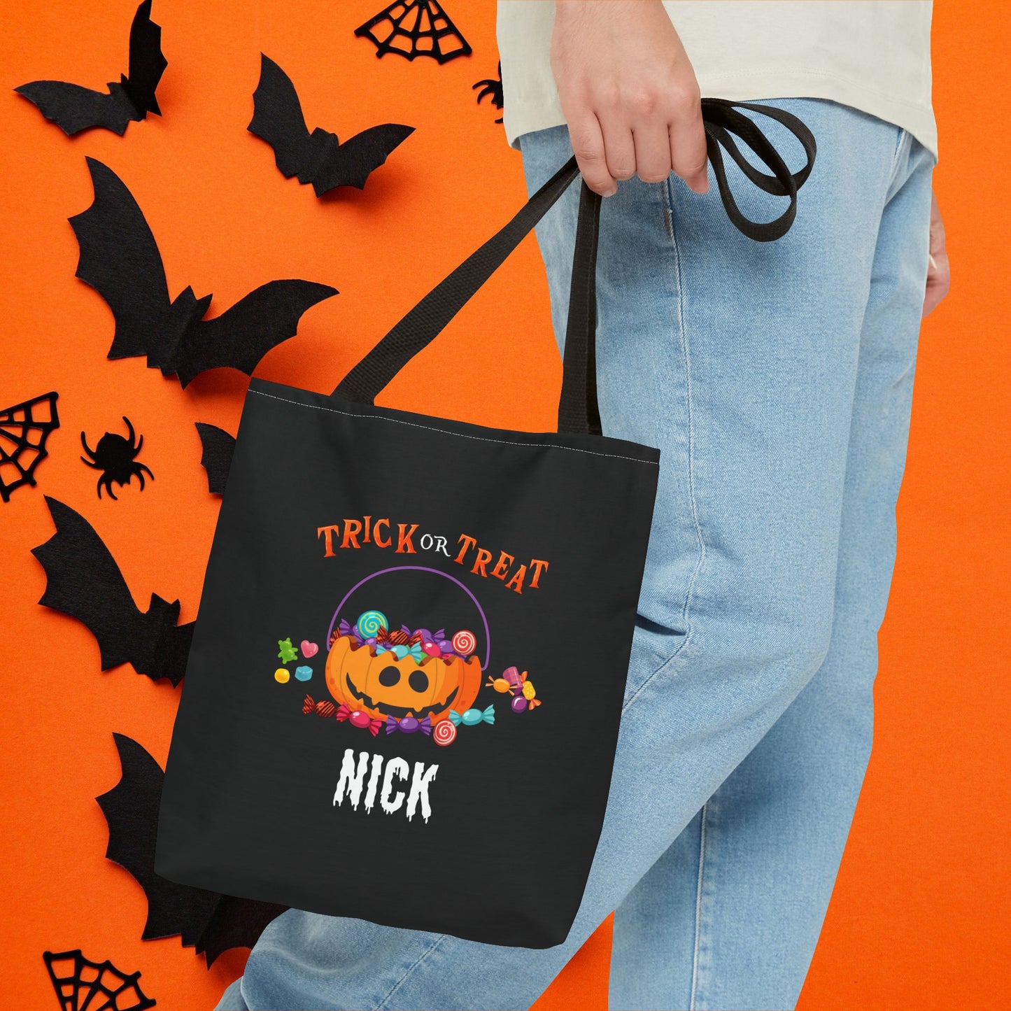 Trick or Treat Tote Bag