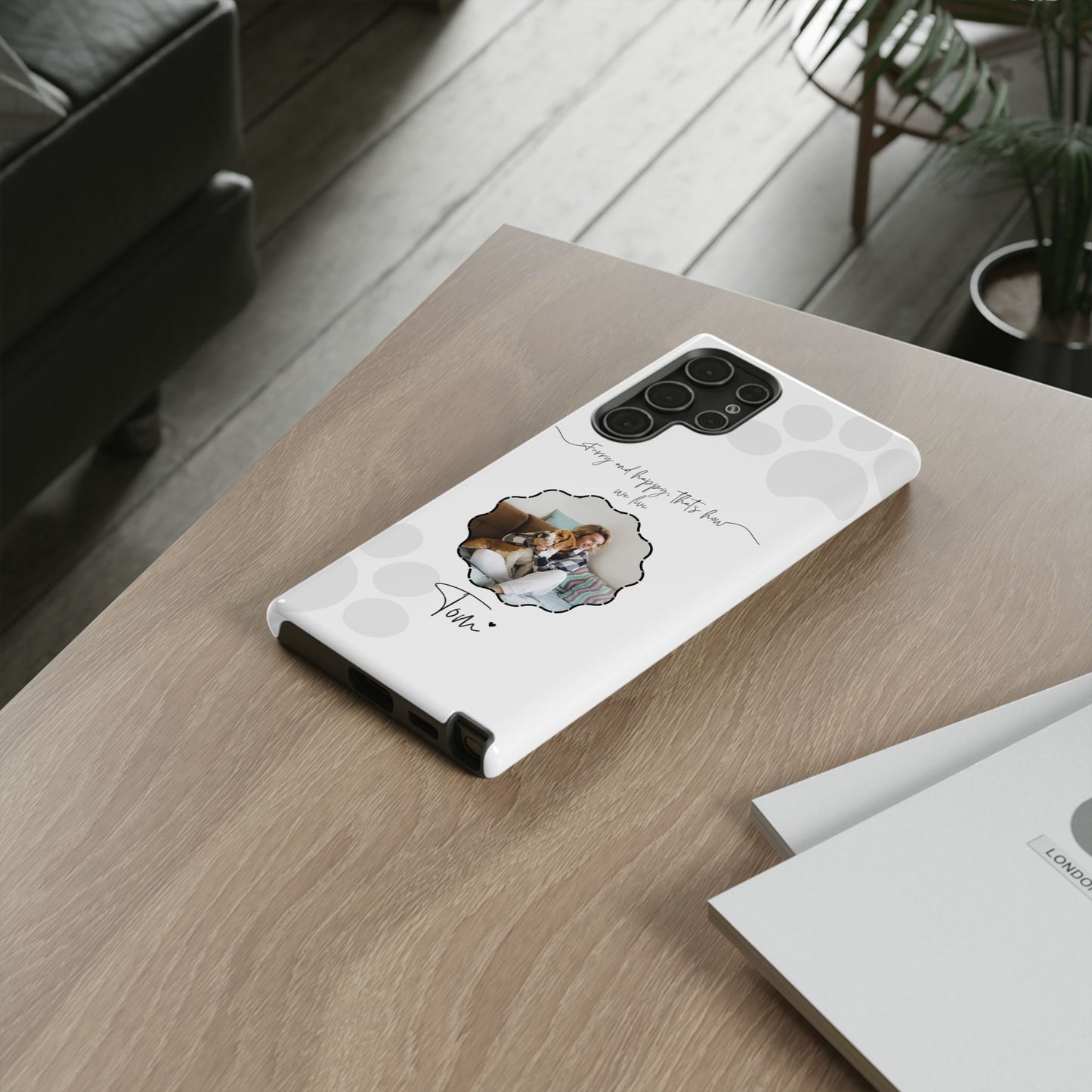 Personalized Name+Photo Phone Case