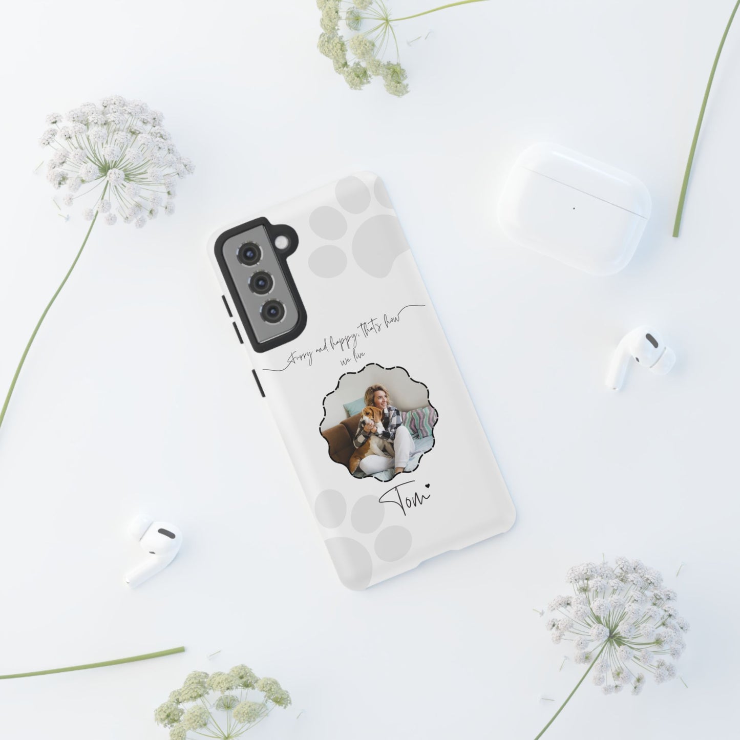 Personalized Name+Photo Phone Case