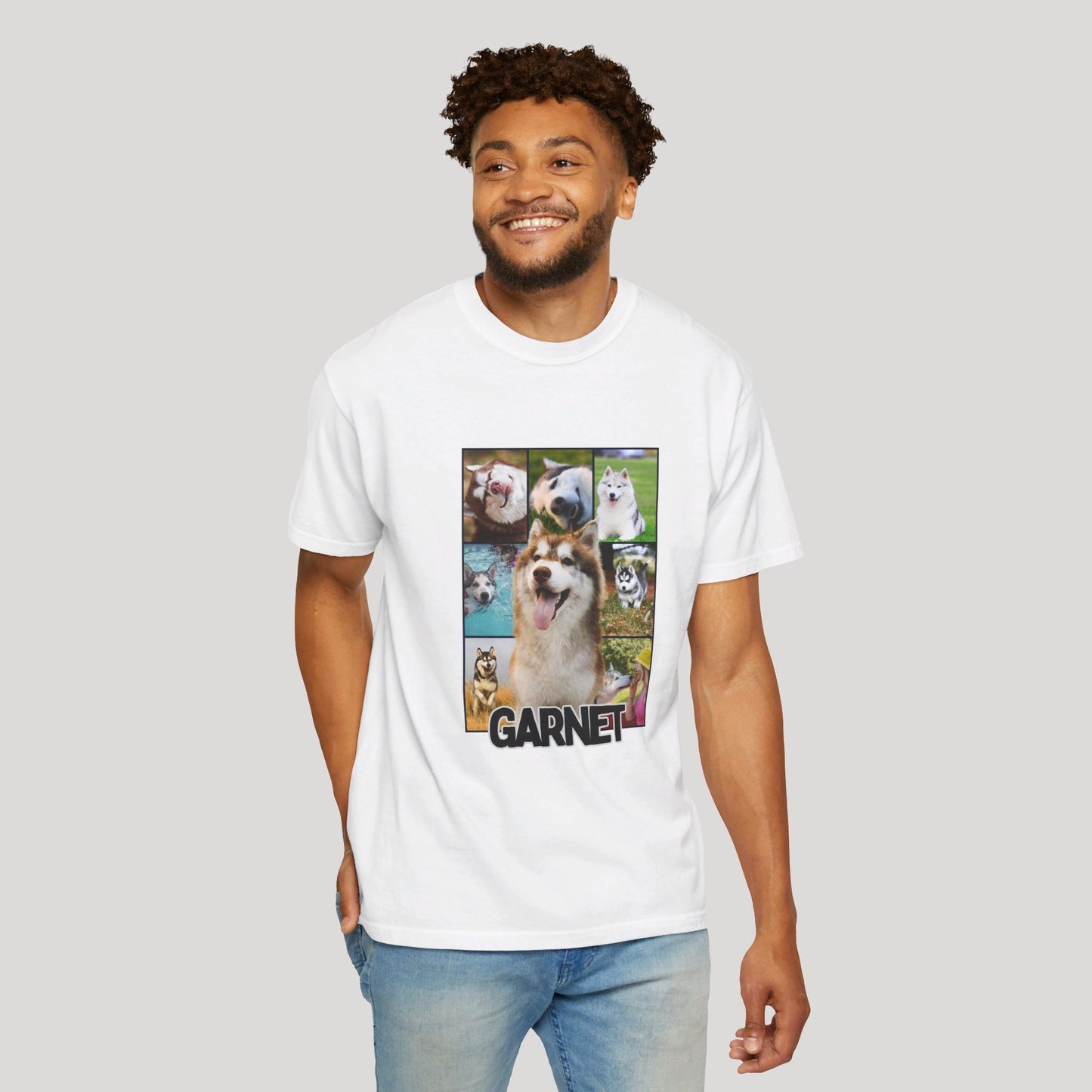 Personalized Name+Photos (8) T-shirt