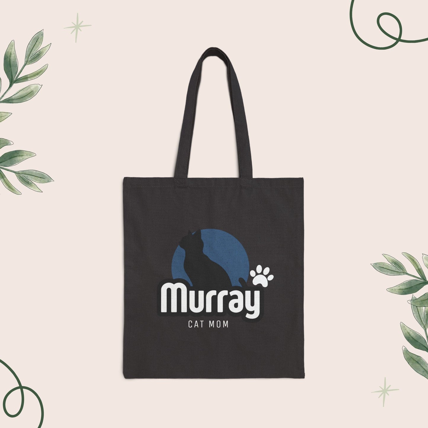Personalized Name Tote Bag