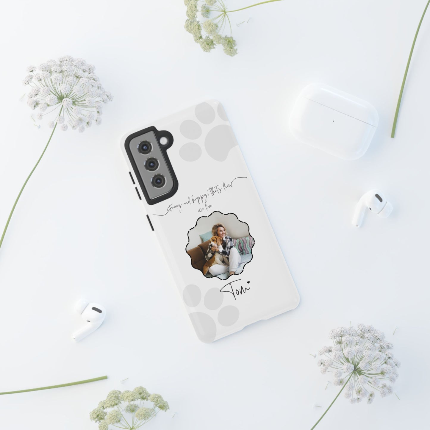 Personalized Name+Photo Phone Case