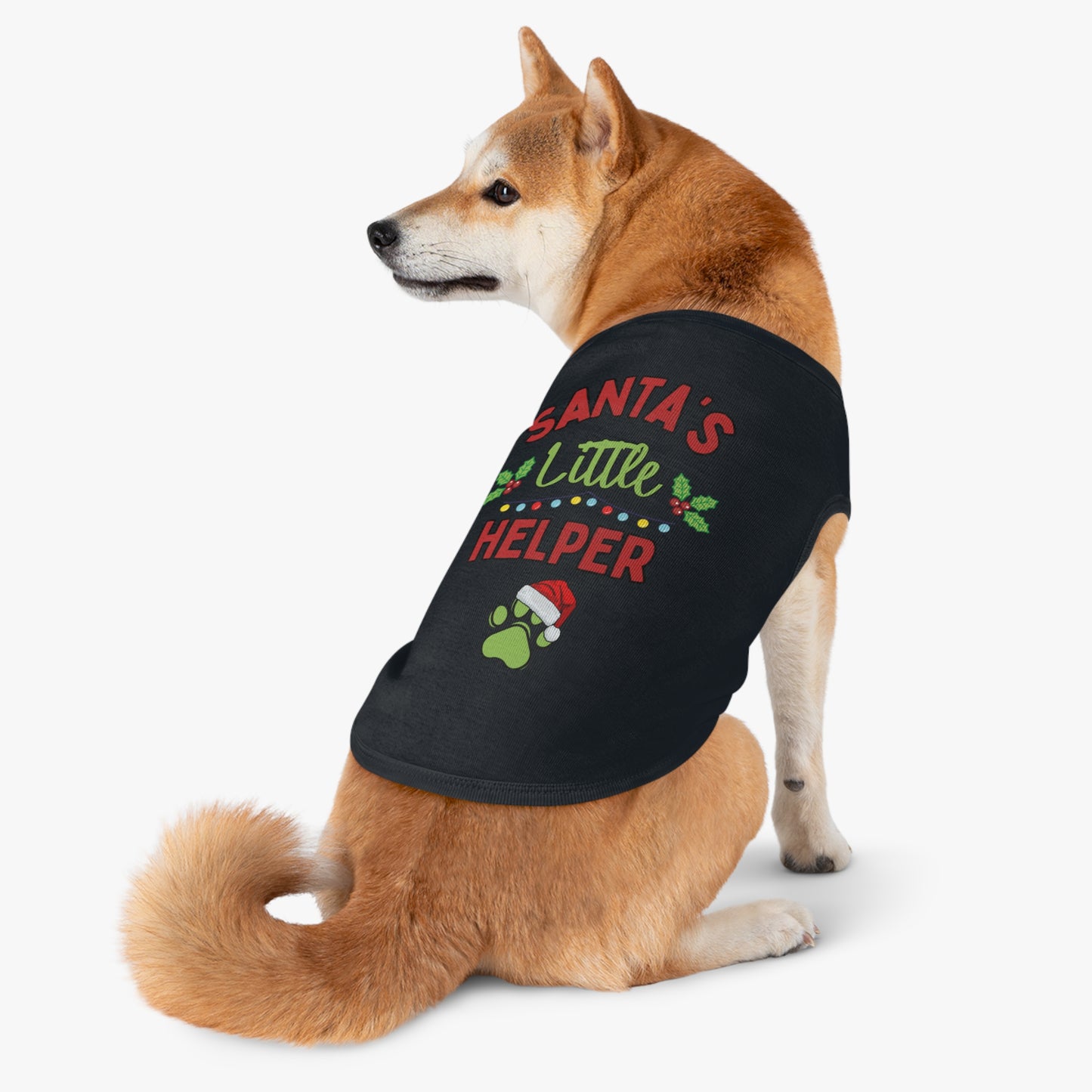 Santa's Little Helper Tank Top