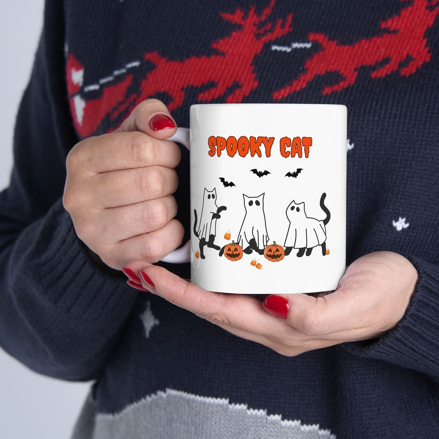 Spooky Cat Mug