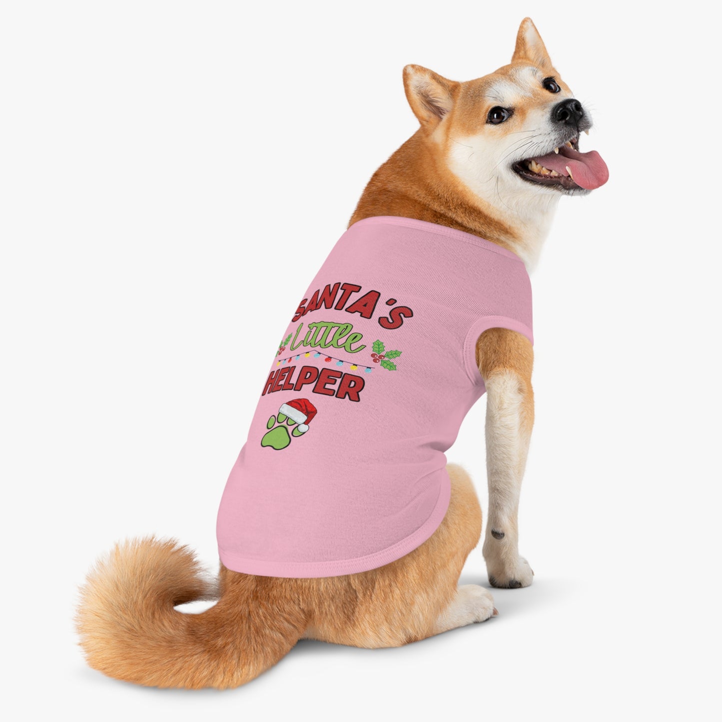 Santa's Little Helper Tank Top