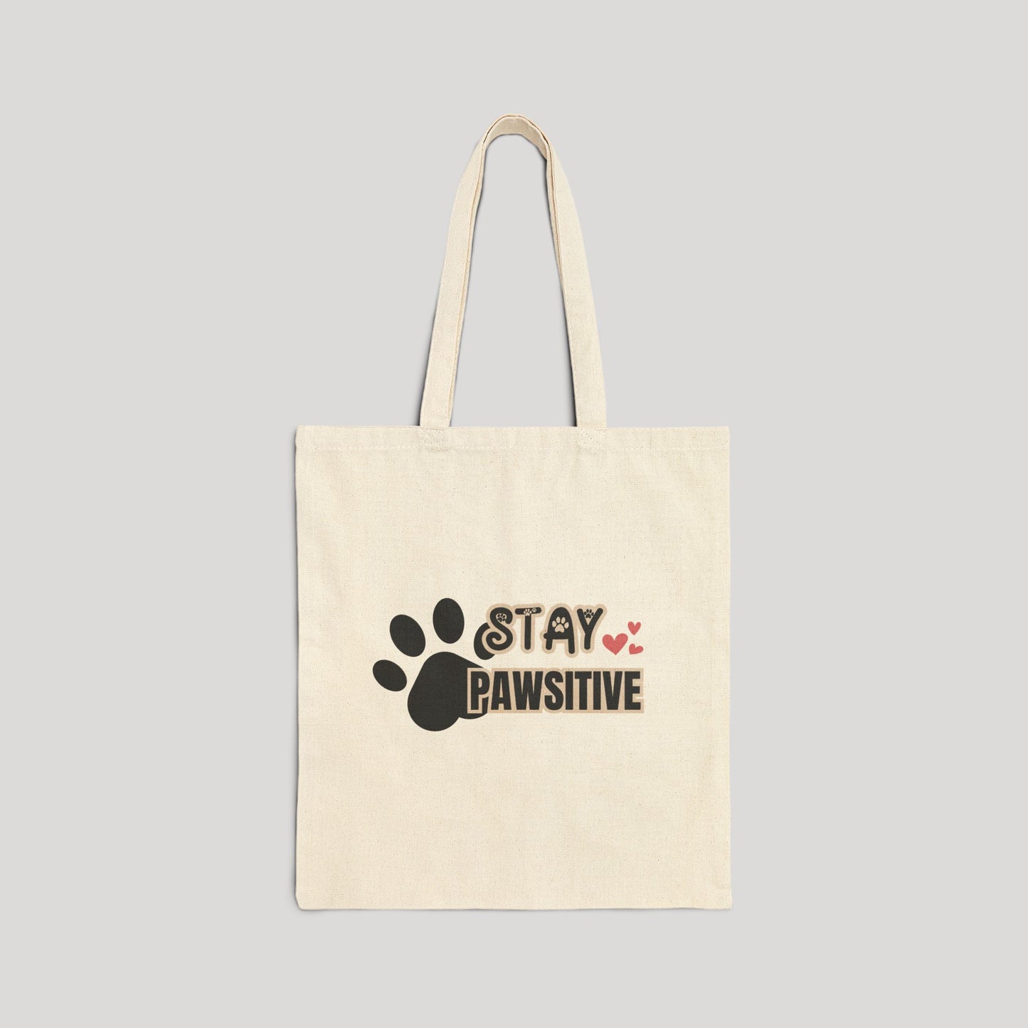Stay Pawsitive Tote Bag