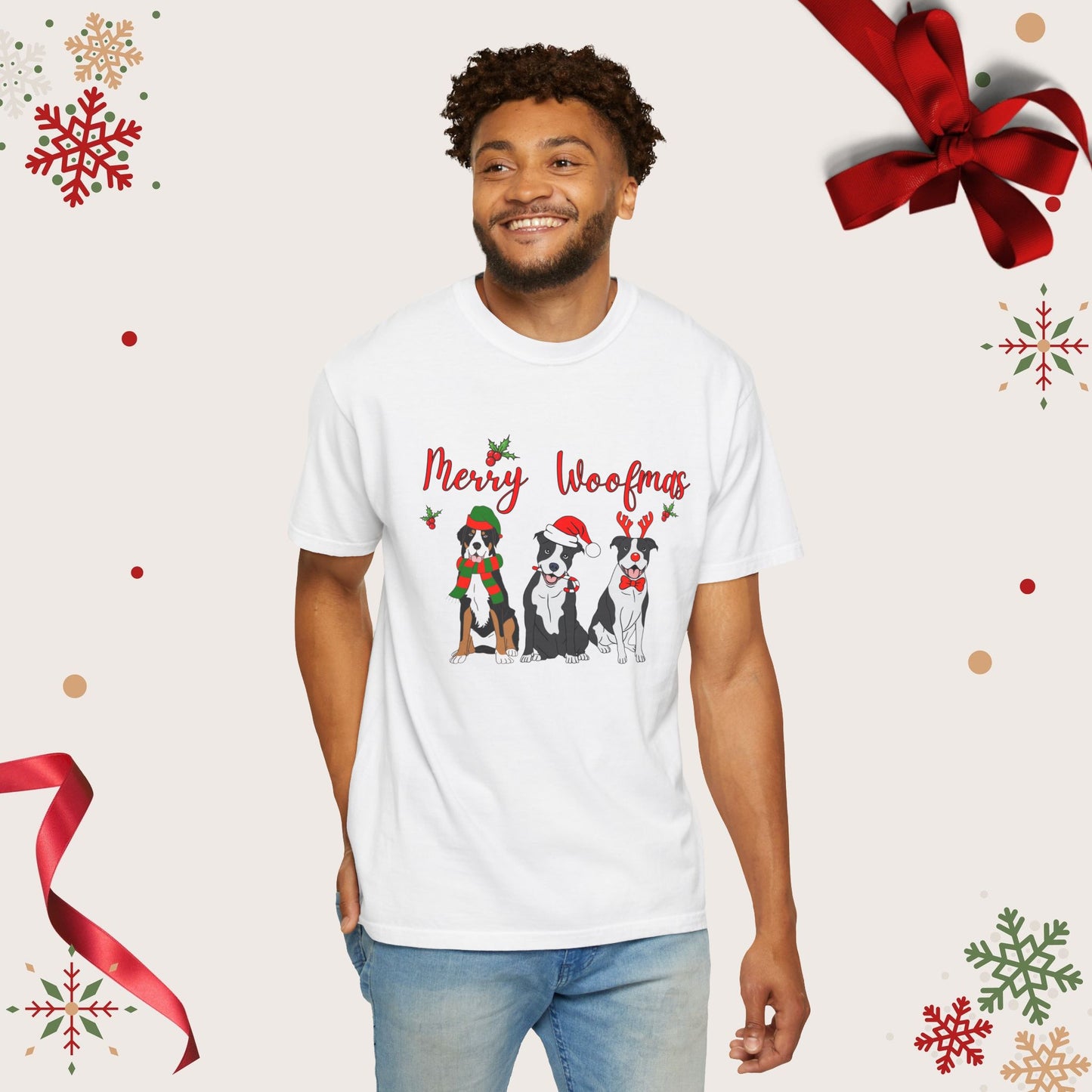 Merry Woofmas T-shirt