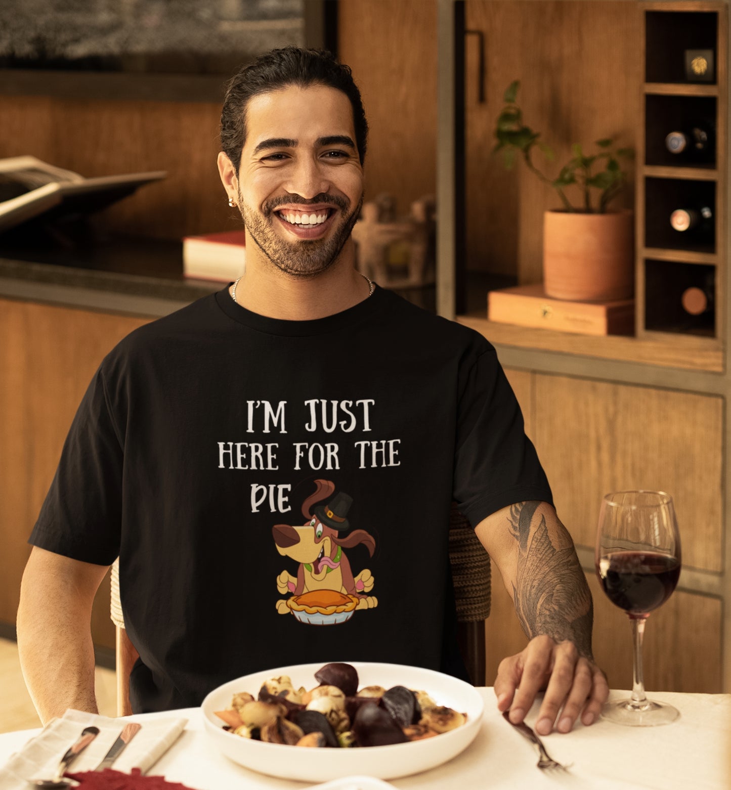 I'm Just Here Fot The Pie T-shirt