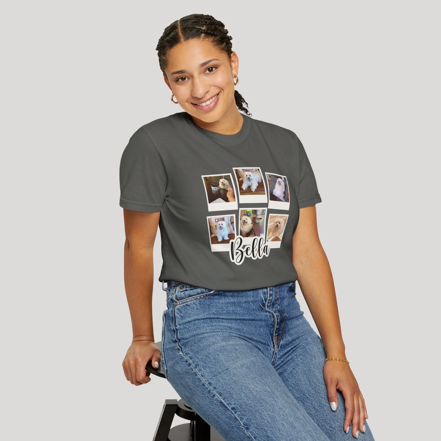 Personalized Name+Photos (6) T-shirt
