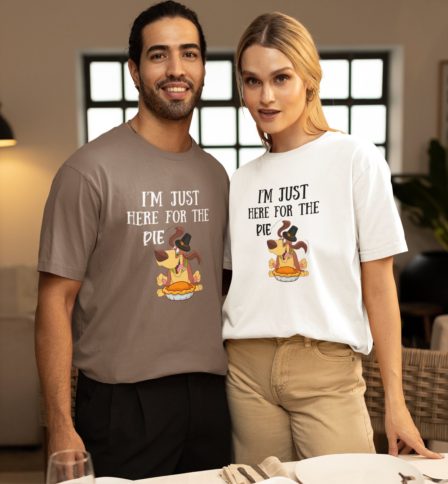 I'm Just Here Fot The Pie T-shirt