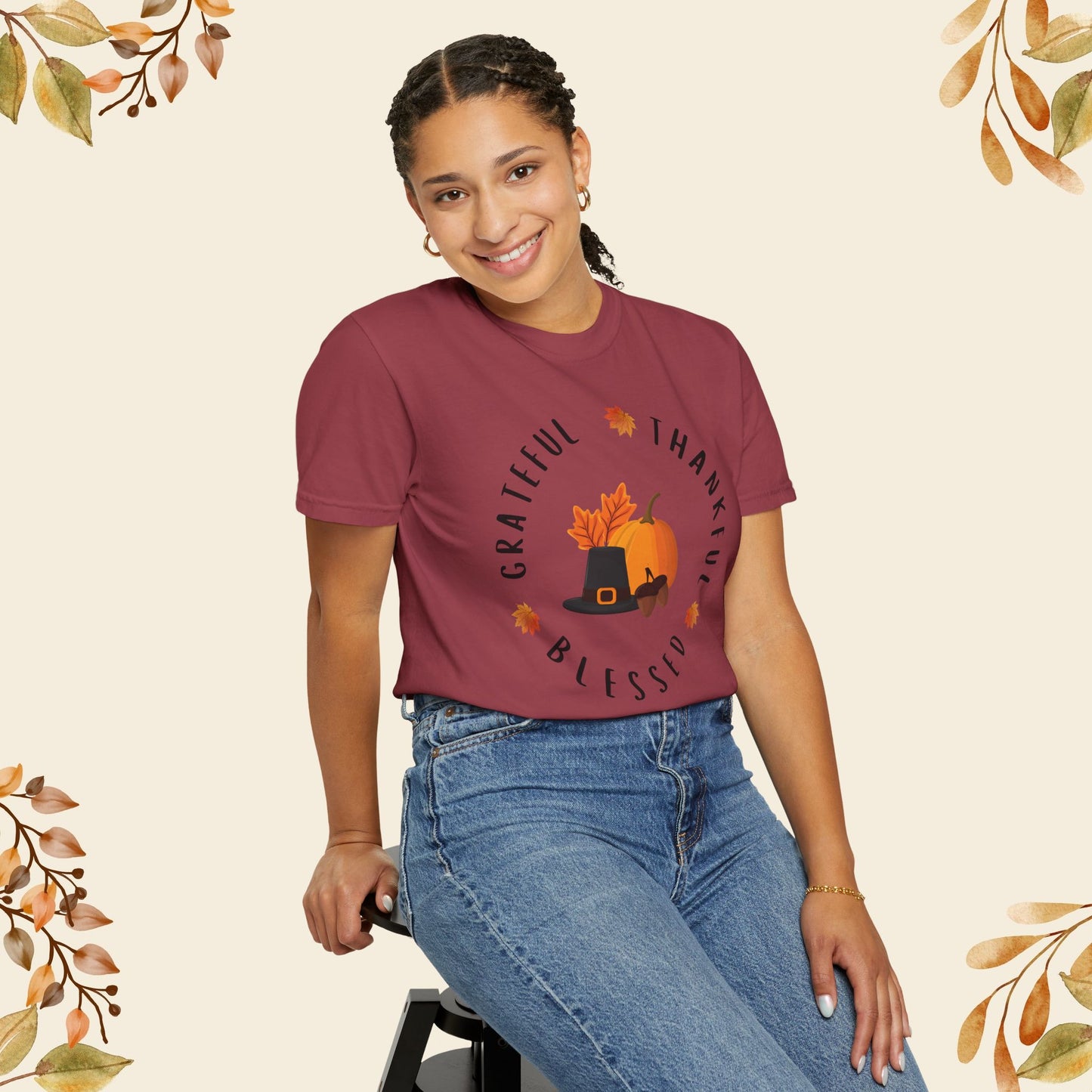 Grateful-Thankful-Blessed T-shirt