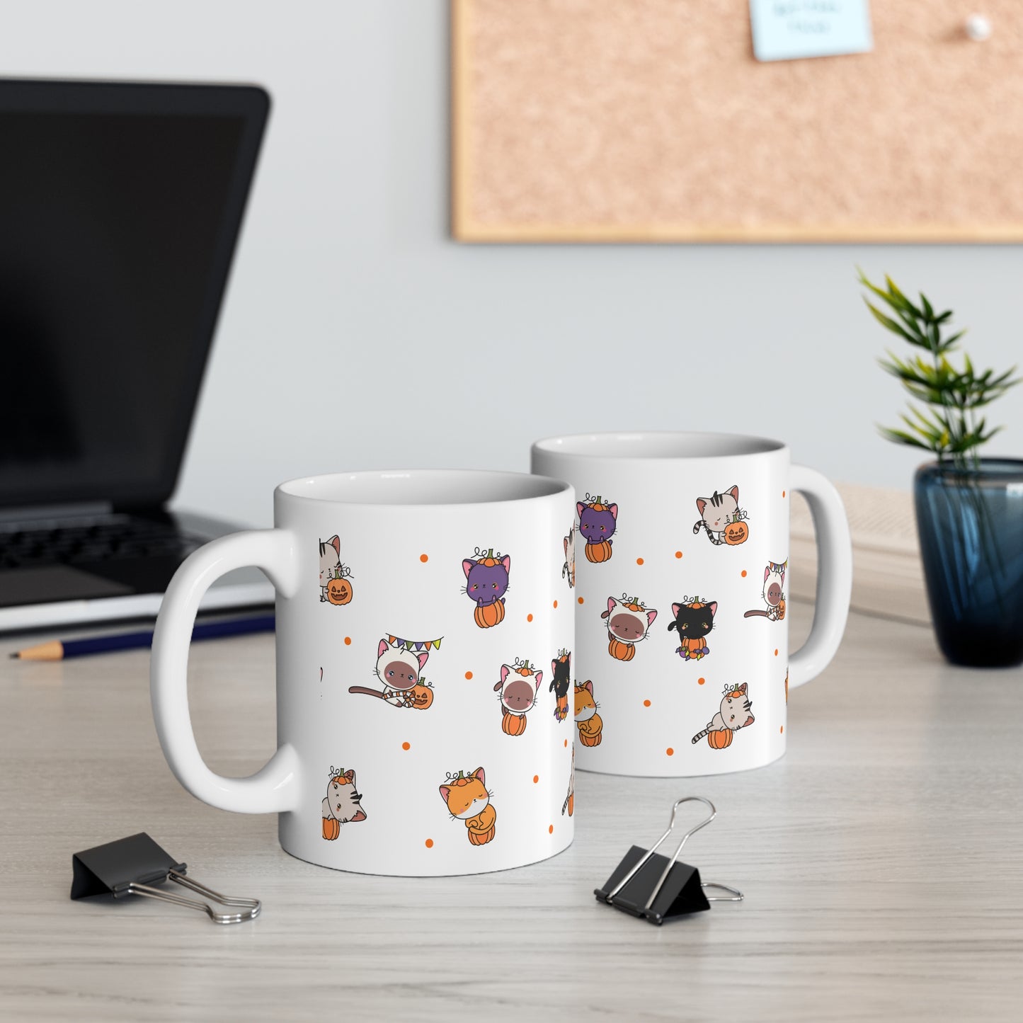 Halloween Cats Mug
