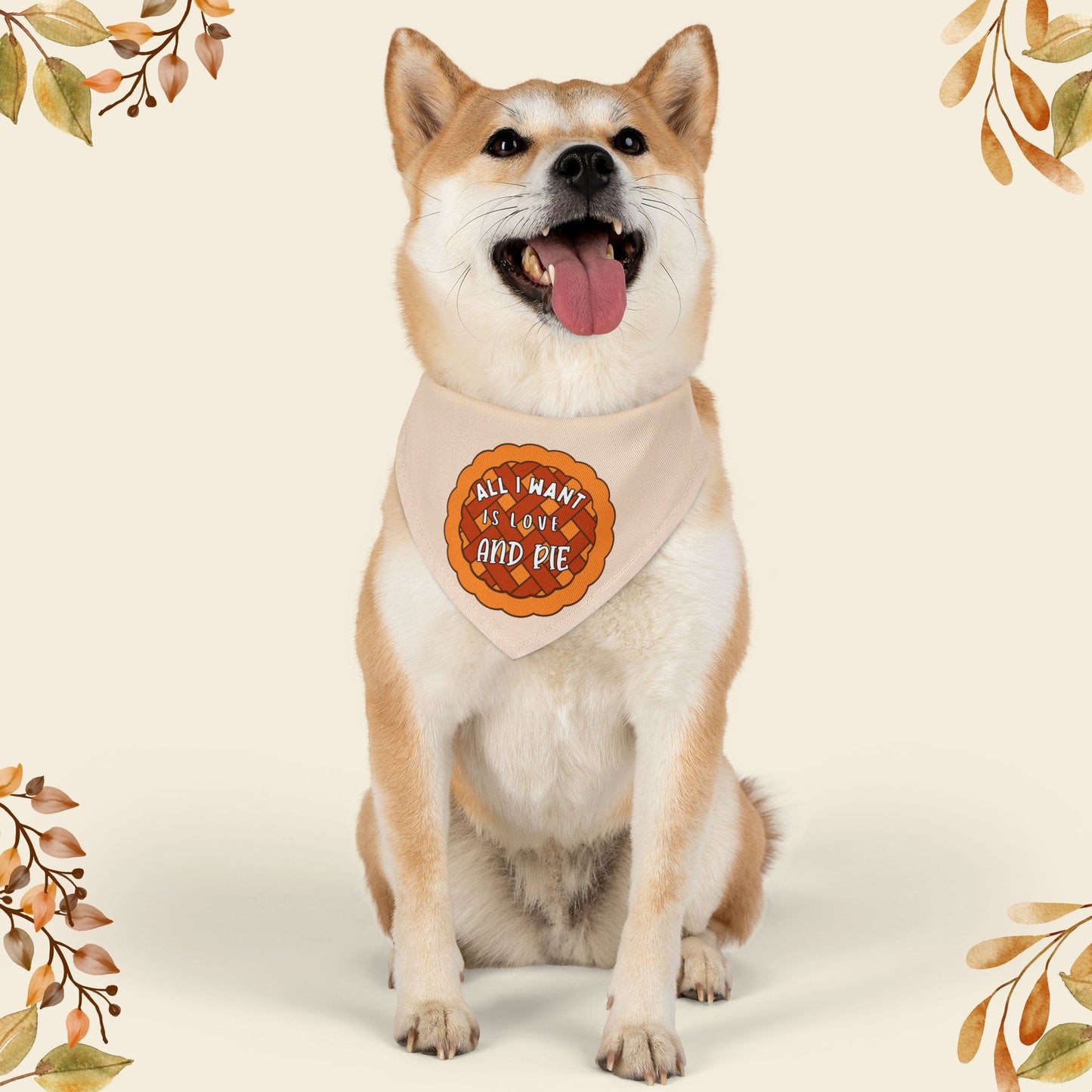 Love And Pie Bandana Collar