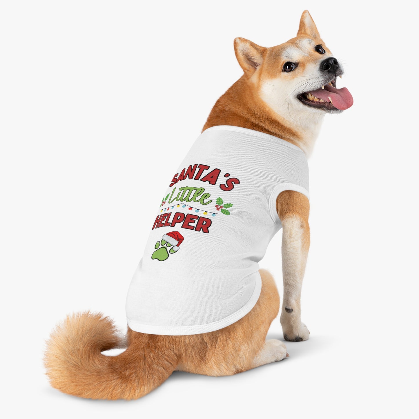 Santa's Little Helper Tank Top