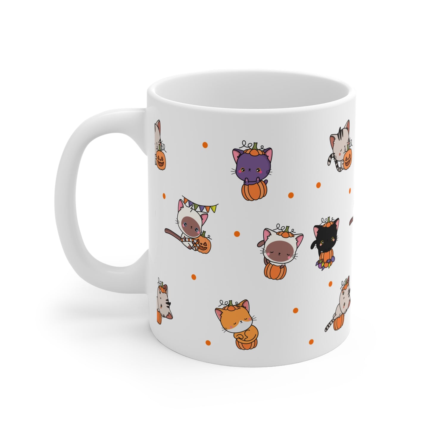 Halloween Cats Mug