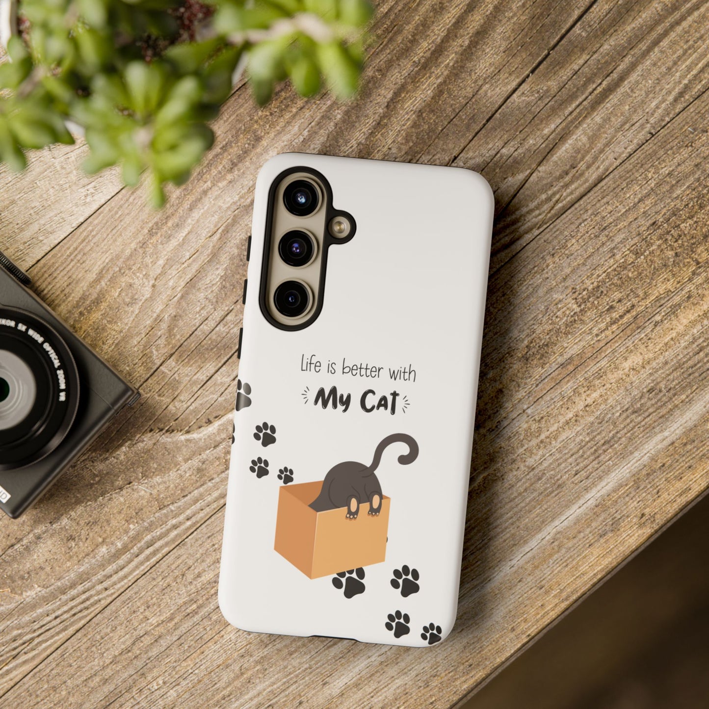 Life Is Better With Cat Cases