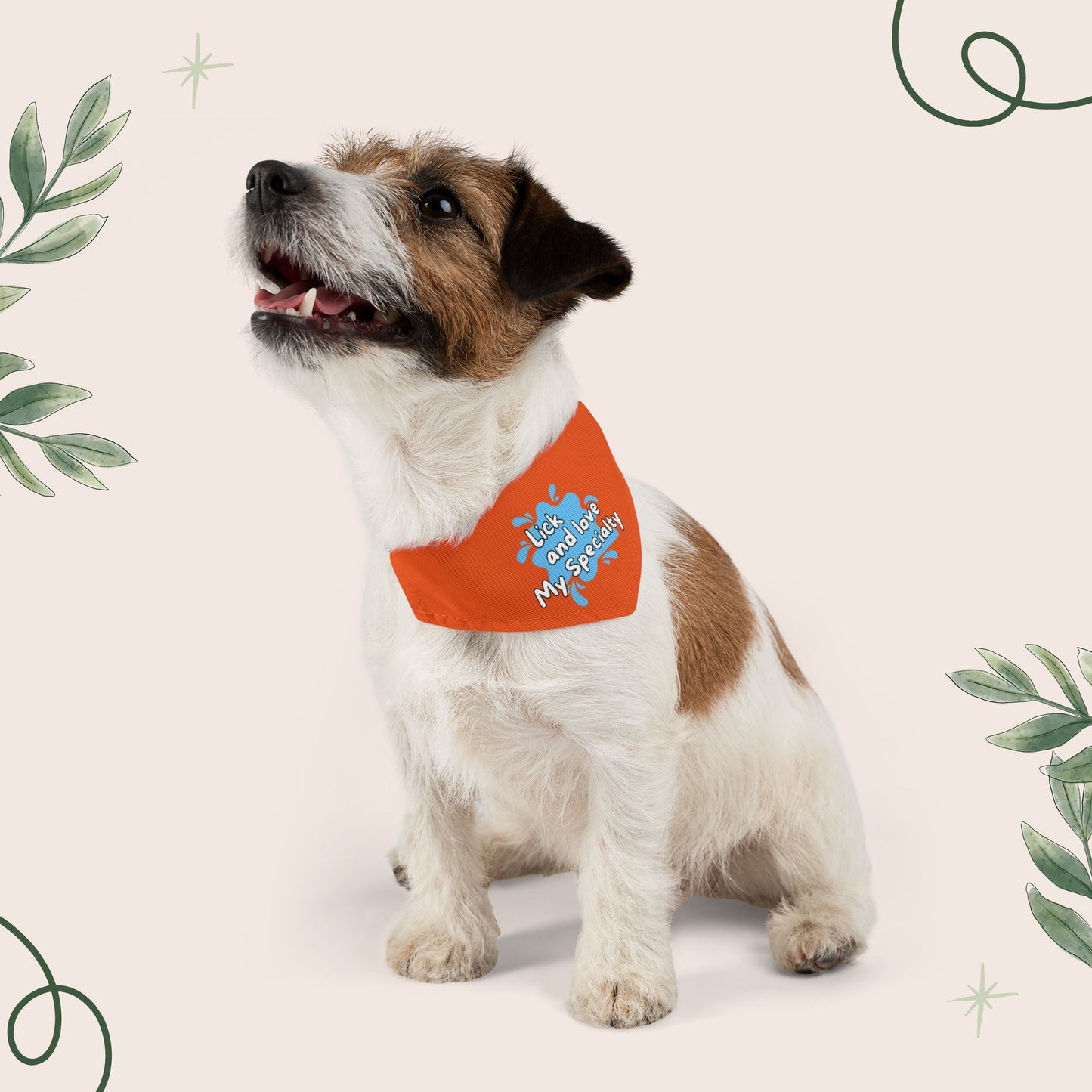 Lick And Love Bandana Collar