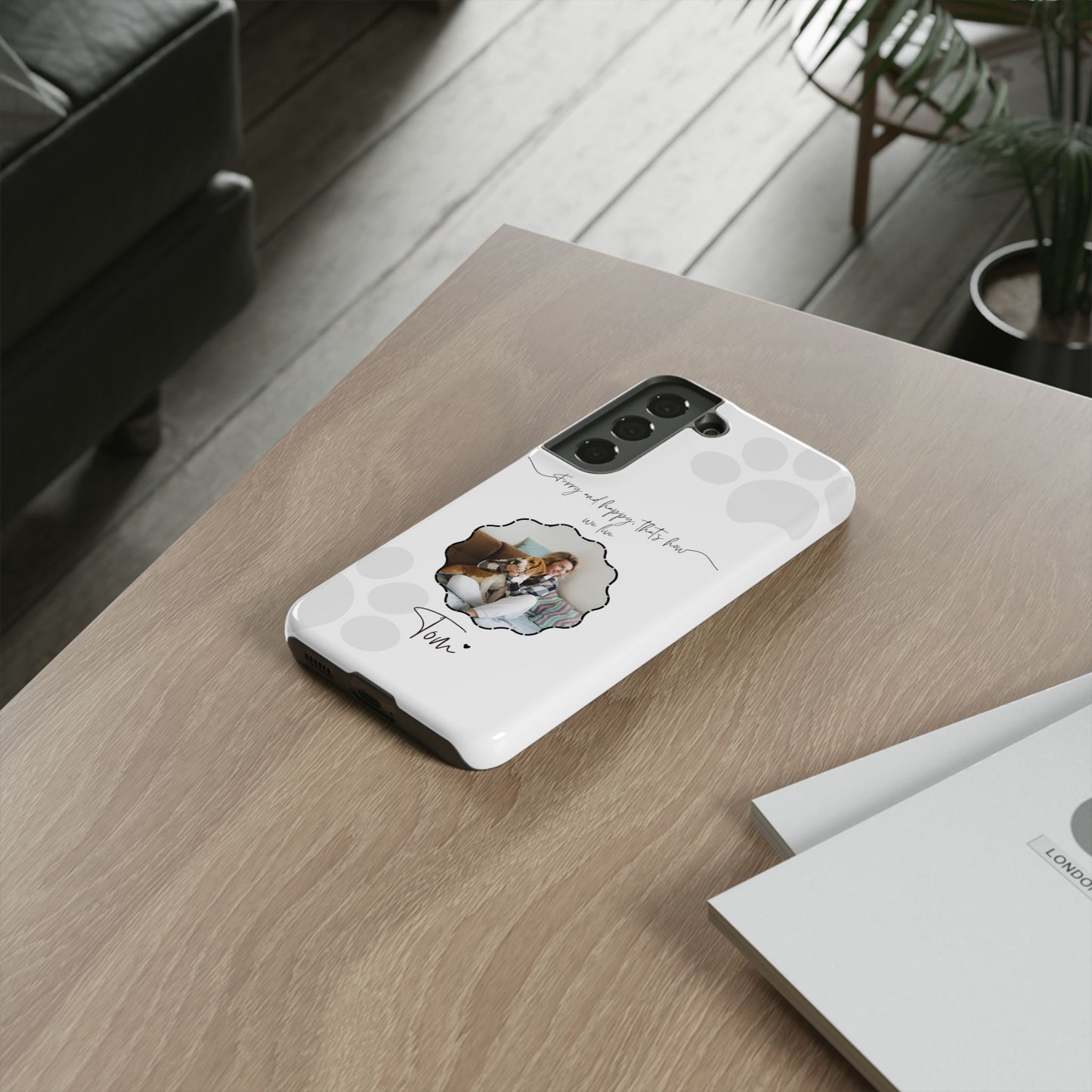Personalized Name+Photo Phone Case