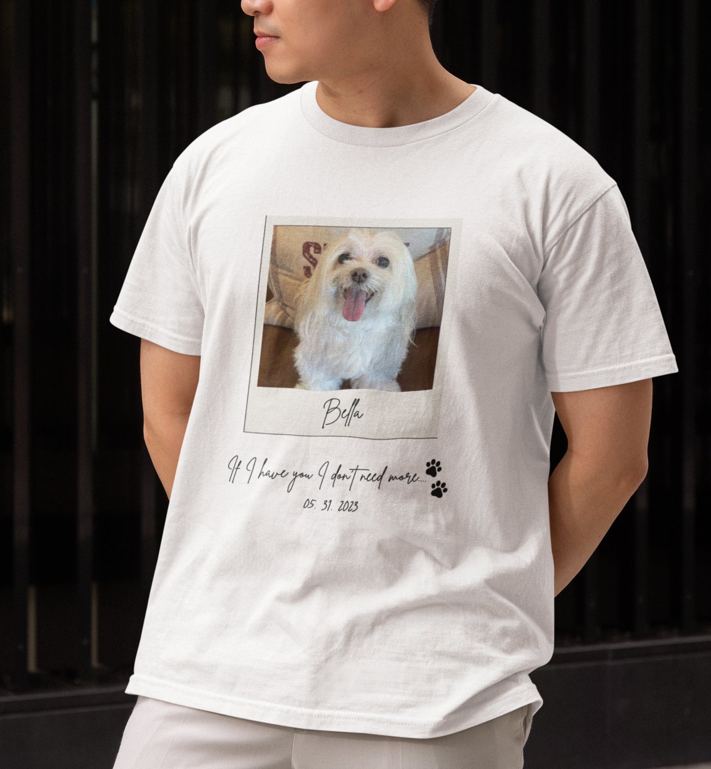 Personalized Name+Photo T-shirt