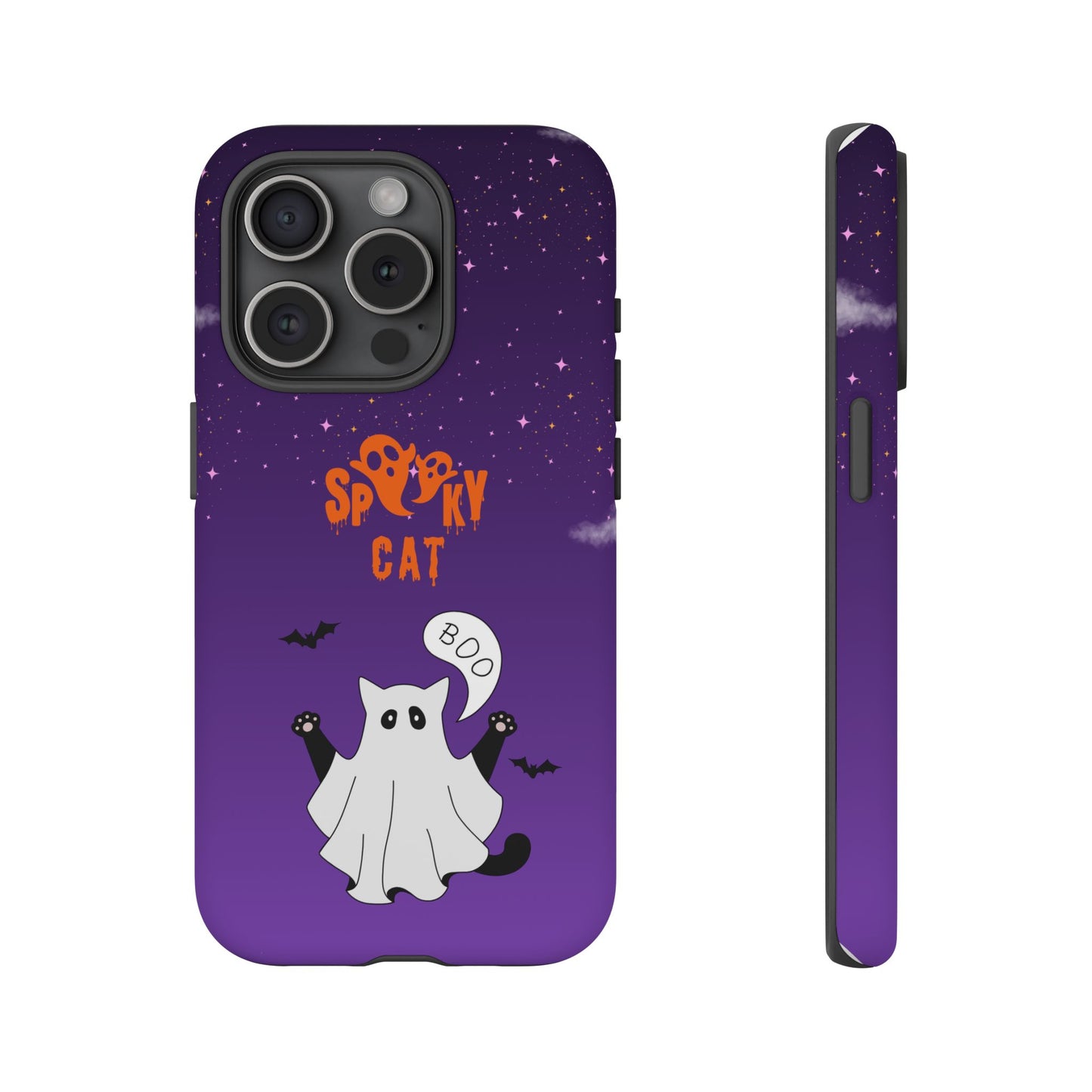 Spooky Cat Phone Cases