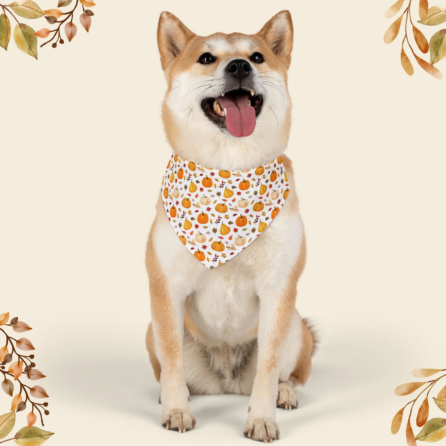 Happy Thanksviging Pet Bandana Collar